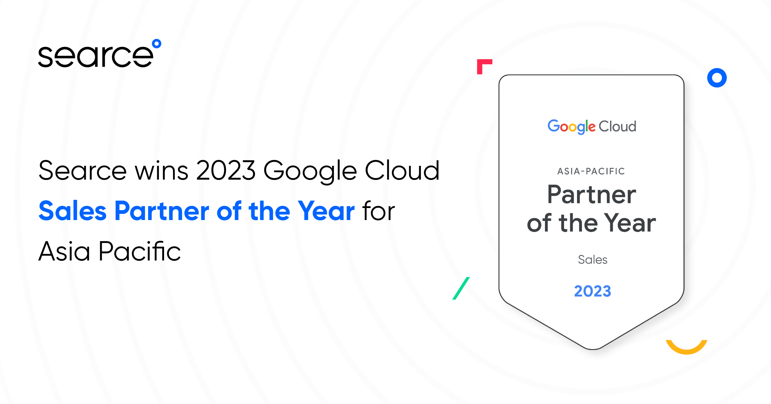 Searce Wins 2023 Google Cloud Sales Partner of the Year for Asia Pacific